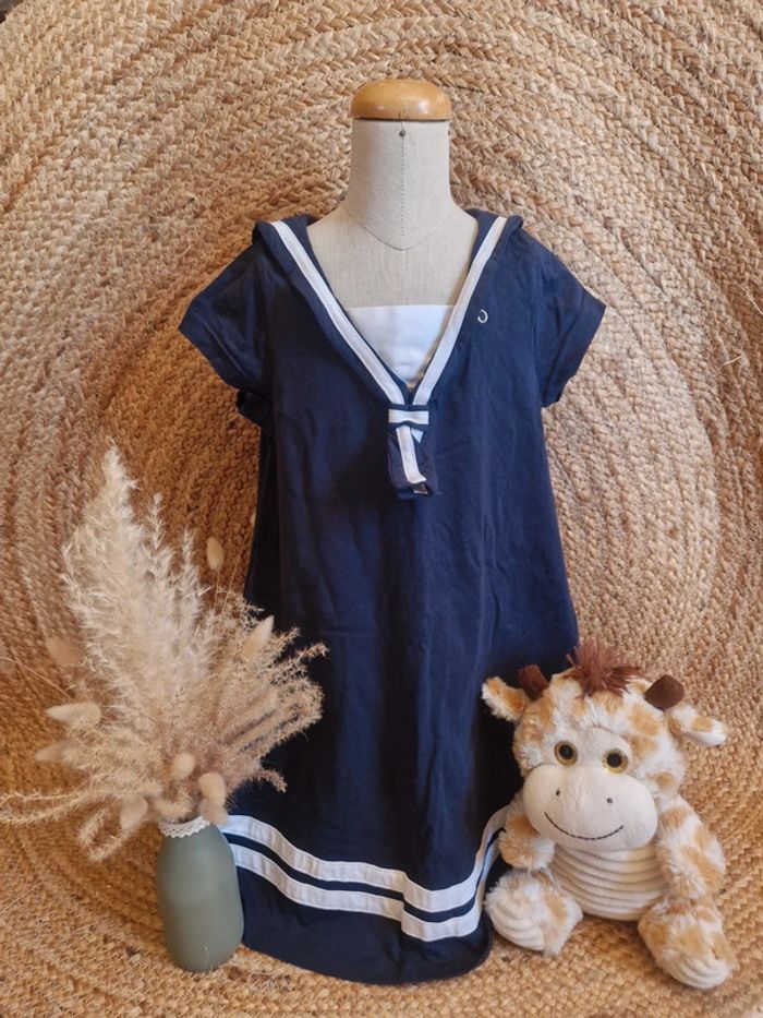 Jolie robe bleu marine fille H&M 4 ans