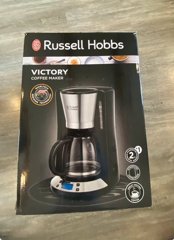 Russell Hobbs cafetière Victory 15 tasses programmable neuf
