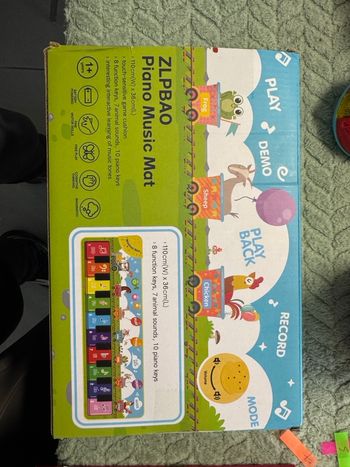 Tapis sol piano éducatif excellent état