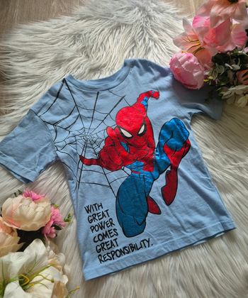 T-shirt manches courtes spiderman 3-4ans H&M