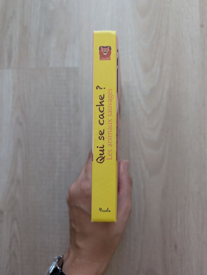 Livre Qui se cache? Les animaux sauvages - photo numéro 3