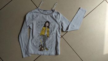T-shirt manches longues fille 6 ans