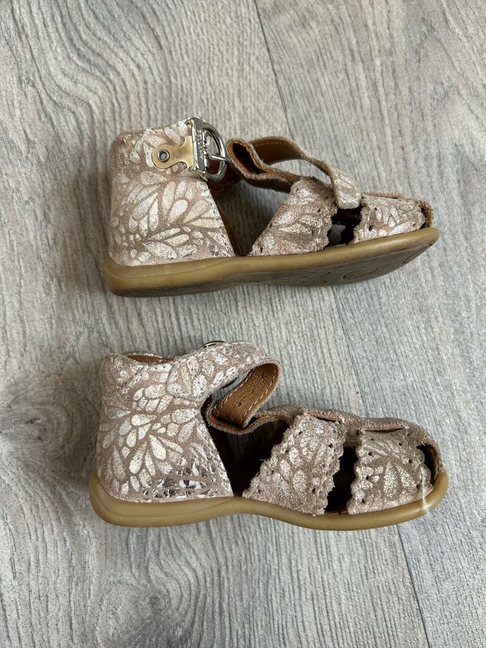 Sandales dorées Bellamy - photo numéro 5