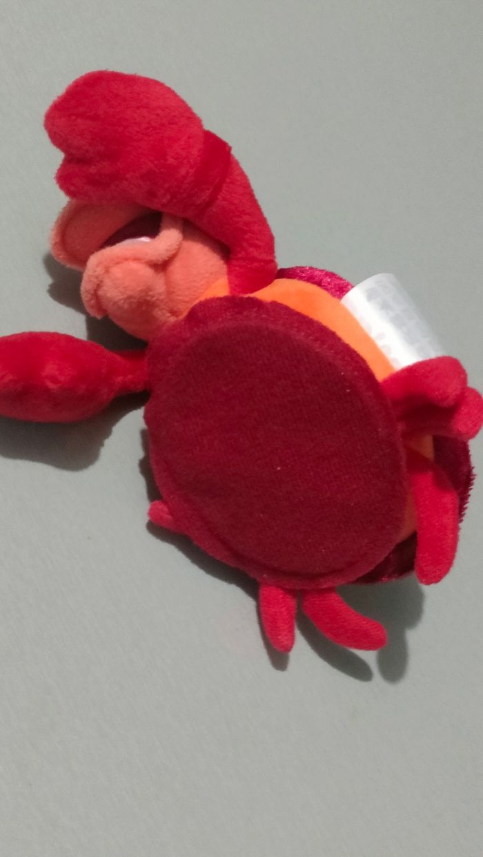 Peluche d'épaule Sébastien Ariel Disneyland - photo numéro 3