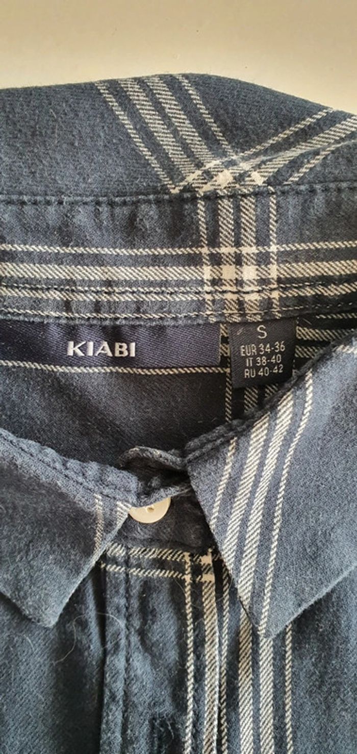 Chemise manches longues carreaux - photo numéro 2