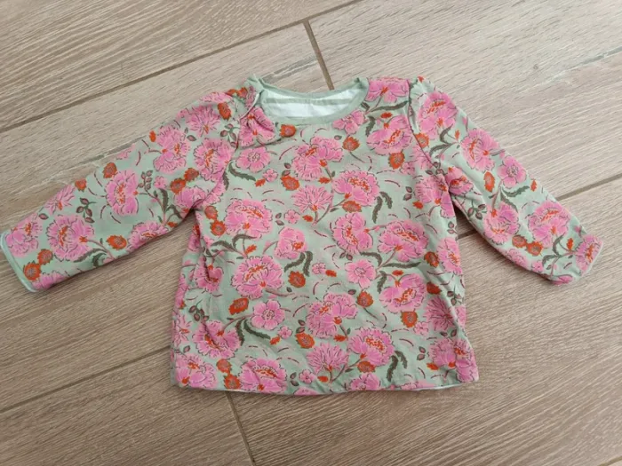 T-shirt réversible 6 mois