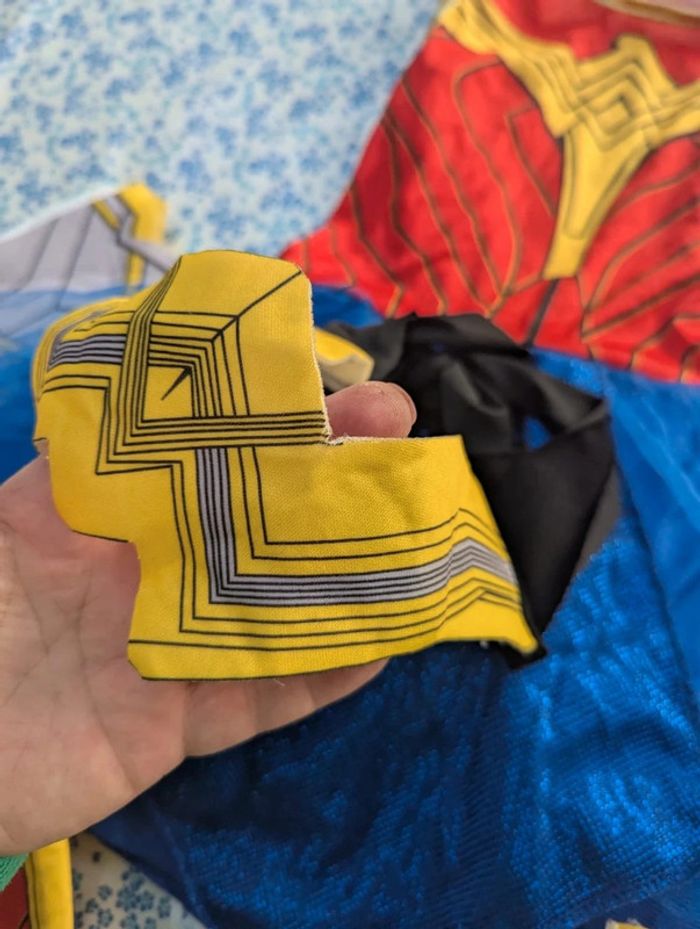 Déguisement Super woman taille 6-8 ans - photo numéro 3