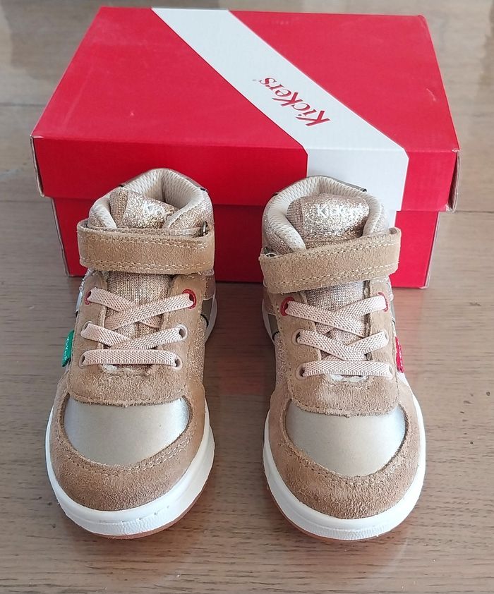 Baskets fille kickers pointure 24 neuves - photo numéro 2