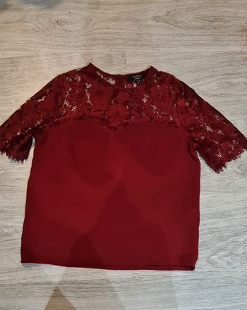 T-shirt dentelle Jennyfer