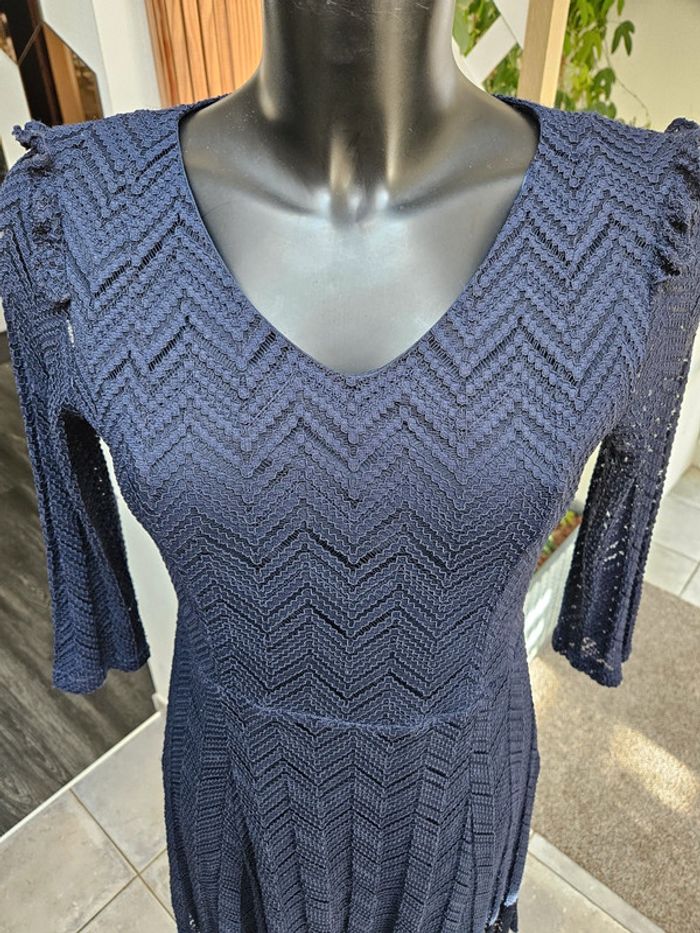 Yessica robe bleu taille S - photo numéro 7