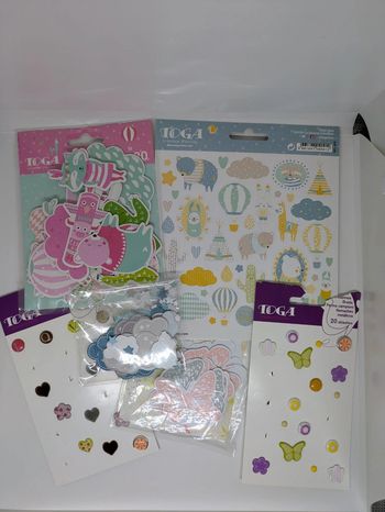 Lot embellissements Toga sur le thème de l'enfance