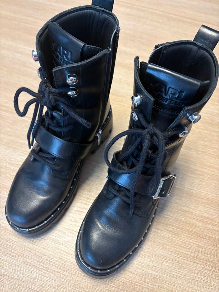 Boots Karl lagarfield - photo numéro 2