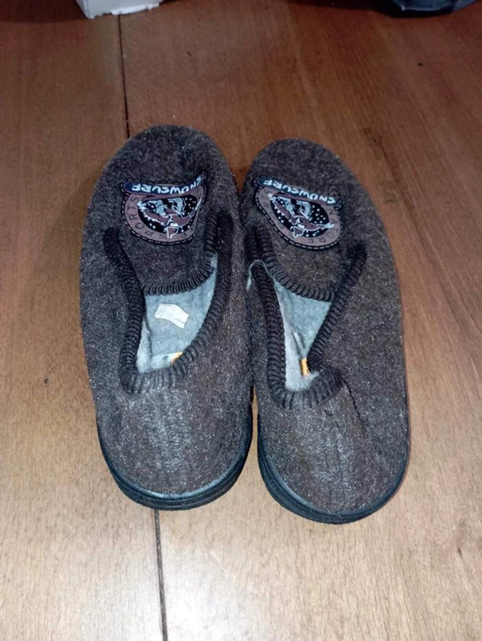 Pountoufle femmes marron taille 36 marque nature sport neuf avec étiquette - photo numéro 4