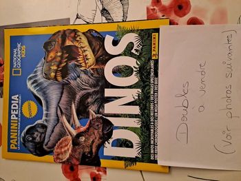 Stickers Dinos panini