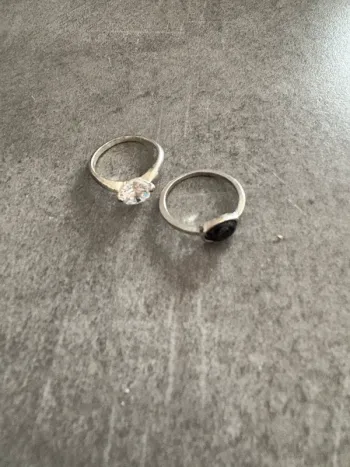 Lot de 2 bagues