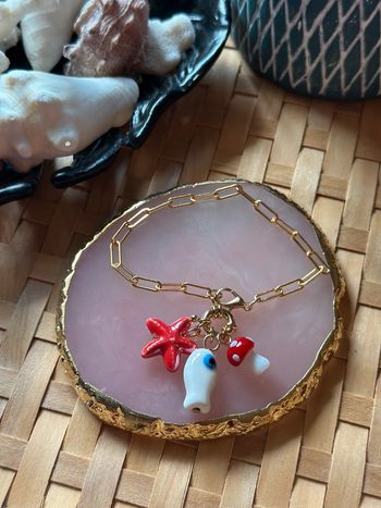 Bracelet doré acier inoxydable – Esprit marin