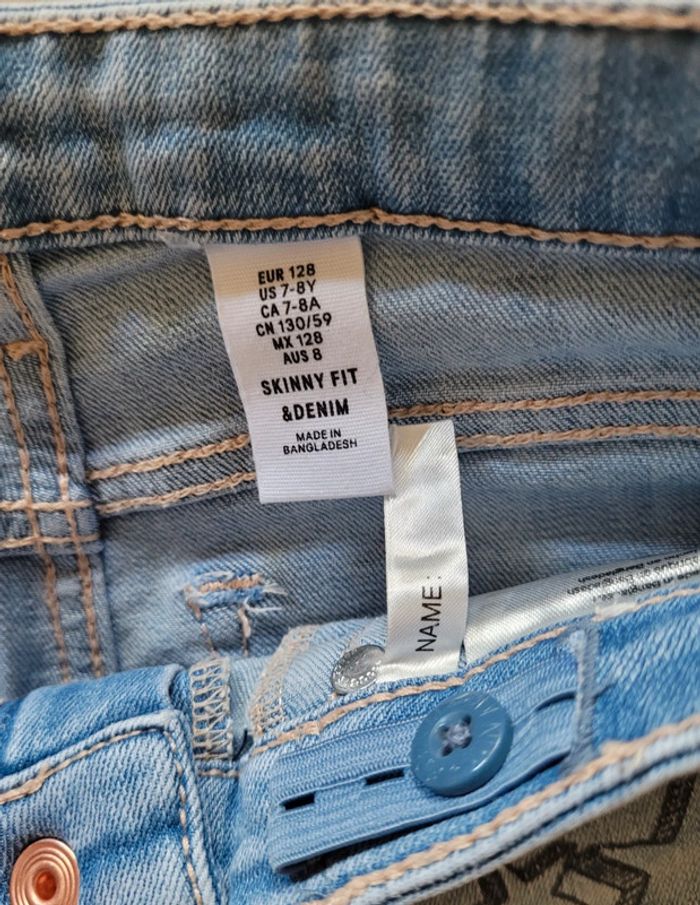Jean fille H&M 7-8 ans - photo numéro 3