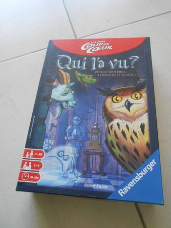 jeu Qui l'a vu! les jeux coup de coeur