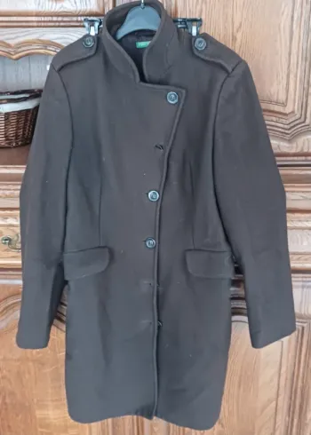 Manteau3/4 femme taille 42 / xl unitedcolorsofbeneton