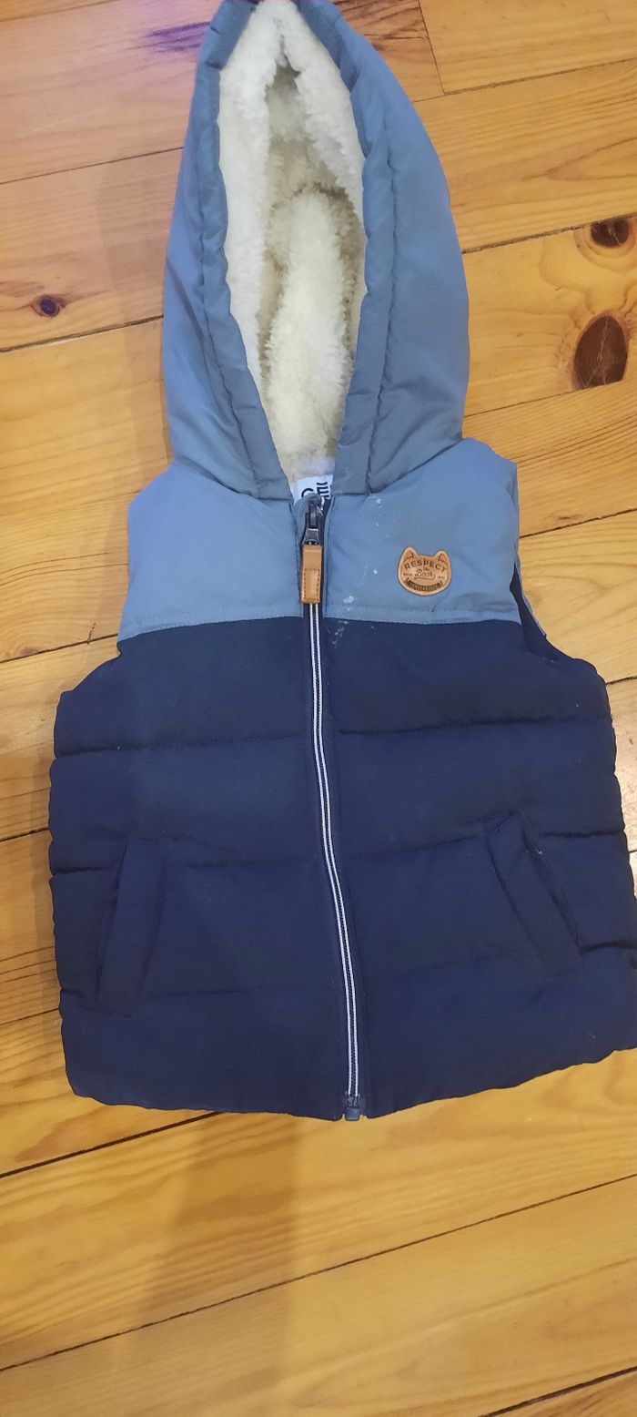 Gilet chaud sans manches