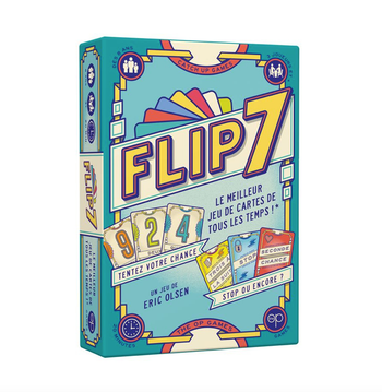 FLIP 7 JEU DE SOCIETE CARTE NEUF DIVERTISSEMENT ADO ENFANT ADULTE COMASOUND KARTEL CSK ONLINE 