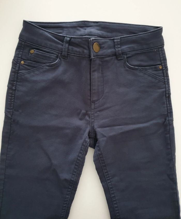 Pantalon skinny bleu marine - photo numéro 4