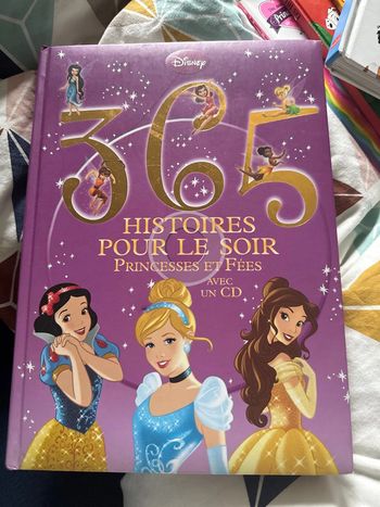 Livre, 365 histoire pour le soir, princesse et fée