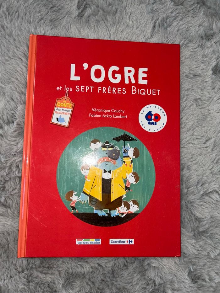 Livre « L’ogre et les 7 frères biquet »