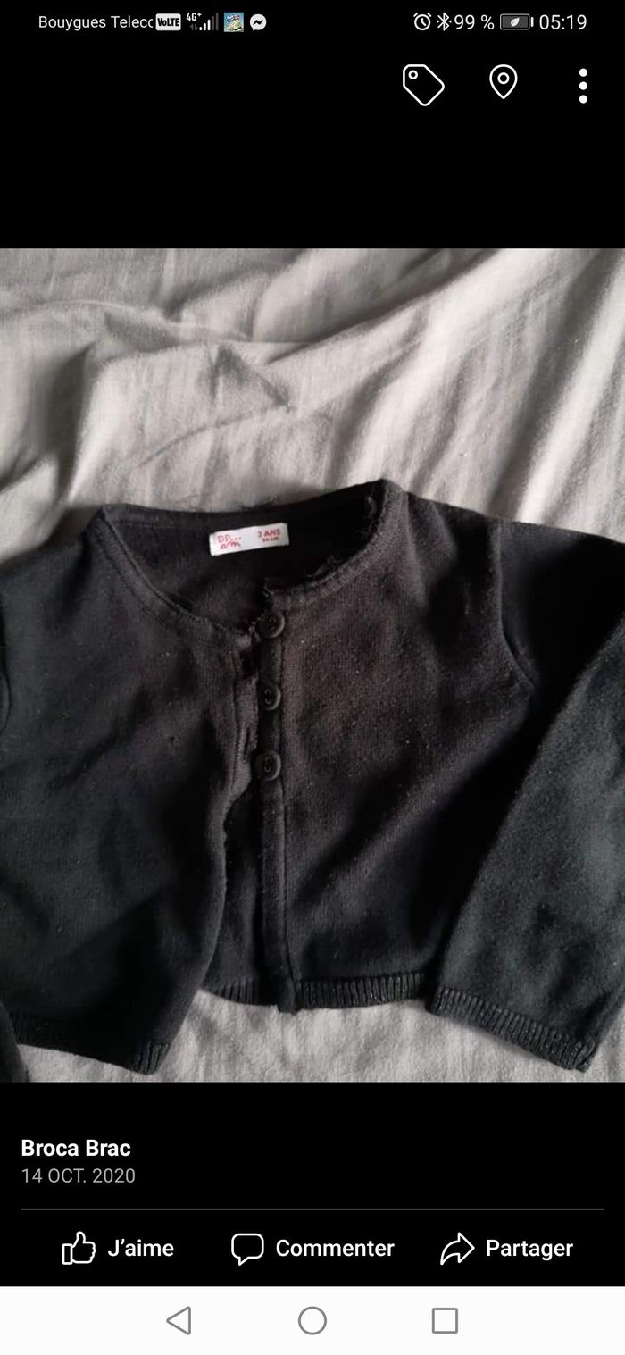 Gilet Dpam 3 ans - photo numéro 2