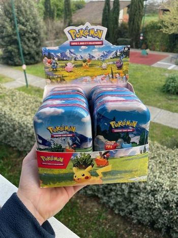 Display mini tins hero transcendants vide