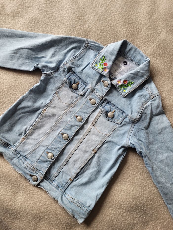 Veste en jean 8 ans grain de blé - photo numéro 5
