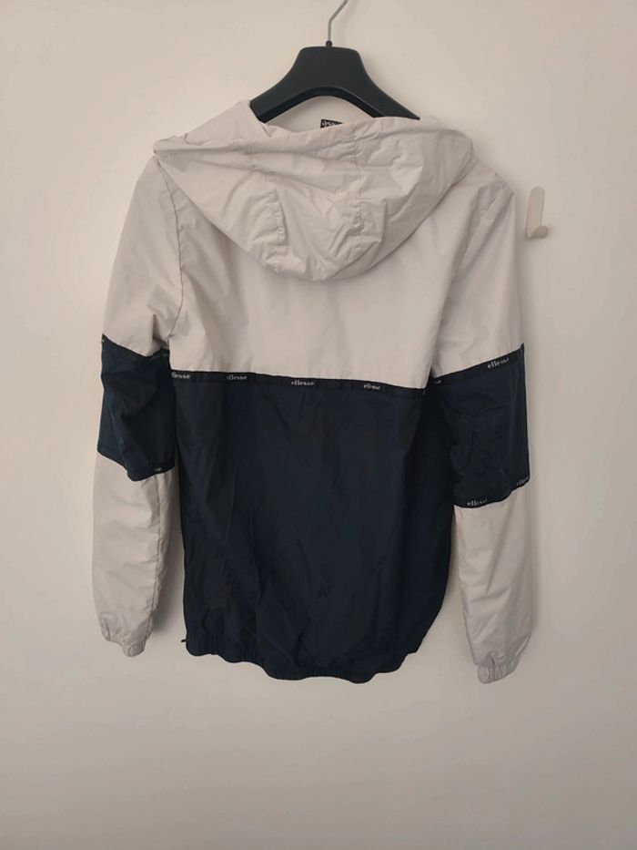 Kway Ellesse blanc bleu S - photo numéro 4