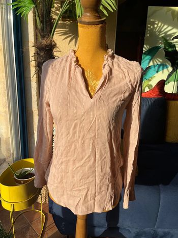 blouse paillettes sud express