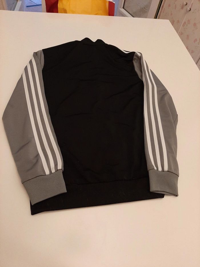 Veste Adidas garcon taille 13/14 ans noire - photo numéro 3