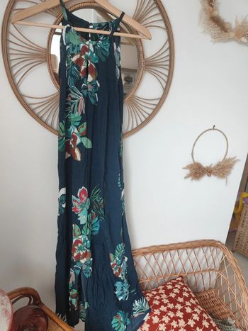 Robe longue caroll