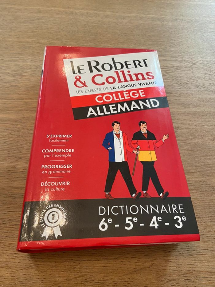 Lot Dictionnaire Robert & Collins Allemand collège et cahier d’allemand 6e neuf - photo numéro 6