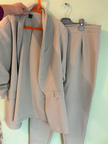 Ensemble blazer vert d’eau