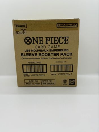 One Piece OP09 - Carton de 24 Boosters sous blisters - FRANÇAIS