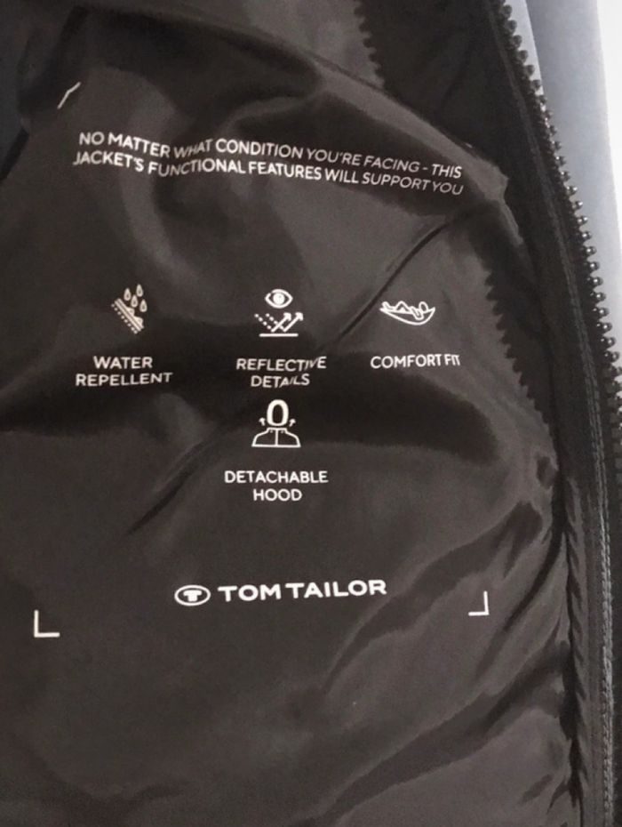 # veste imperméable tom tailor - photo numéro 5