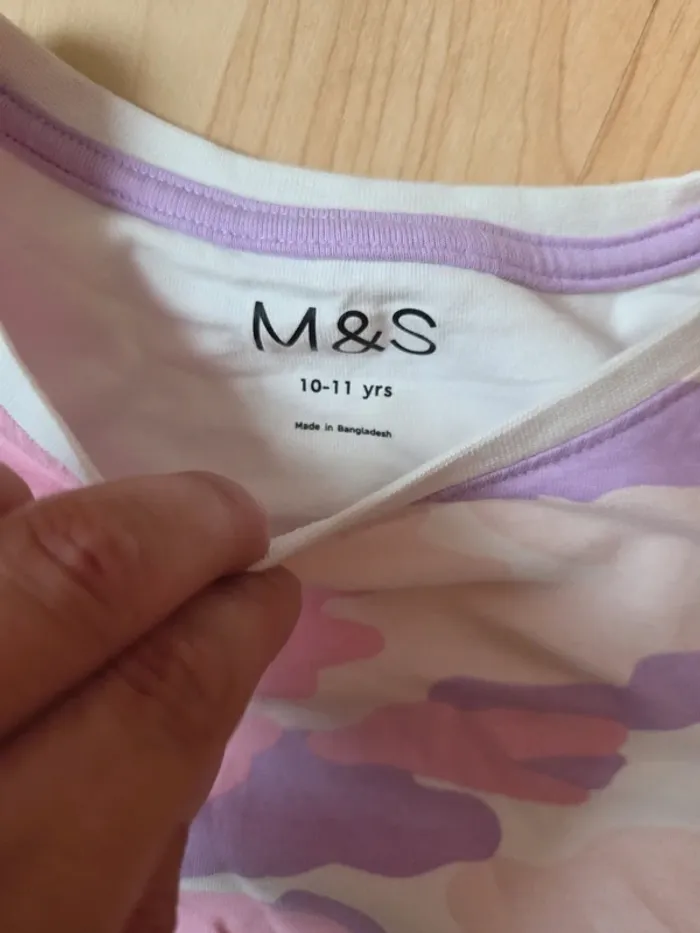 Pyjama taille 10-11ans M&S - photo numéro 2