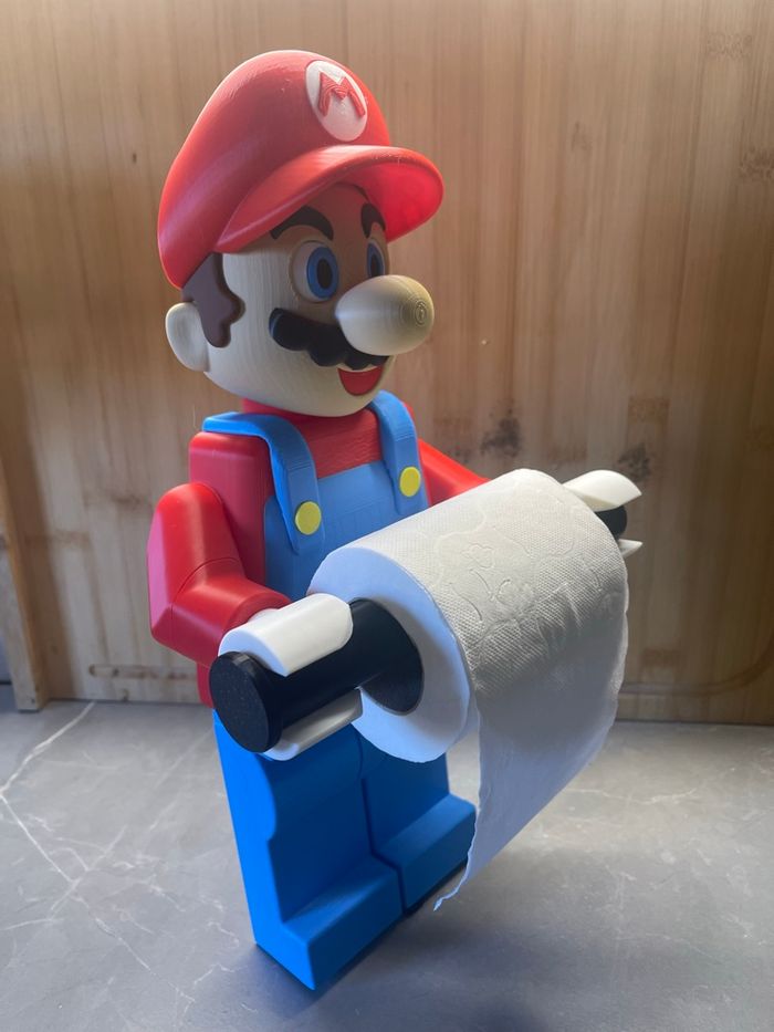 Porte Papier Toilette Lego Mario - photo numéro 2