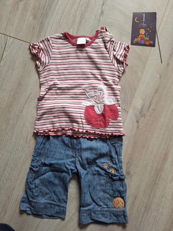 Ensemble 12 mois fille printemps été