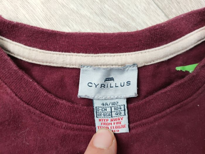 Ensemble mi-saison garçon 4 ans tee-shirt manches longues Cyrillus et pantalon gris - photo numéro 3
