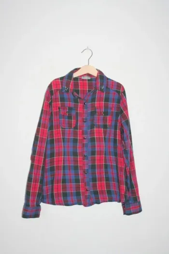 Chemise à carreaux marque Bilook de Kiabi 12 ans