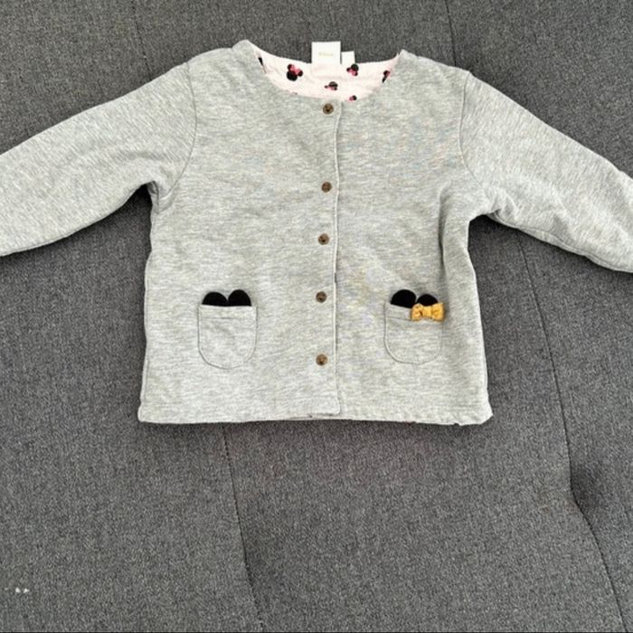 Veste réversible Minnie 12 mois - photo numéro 2