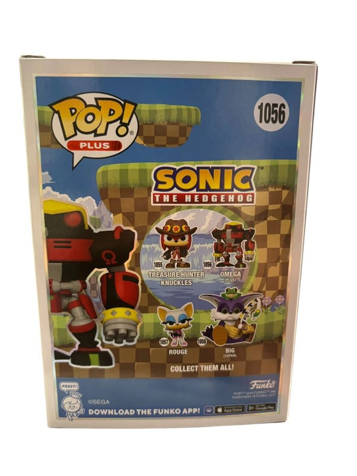 Figurine Funko Pop plus Sonic The Hedgehog Omega 1056 neuf - photo numéro 2