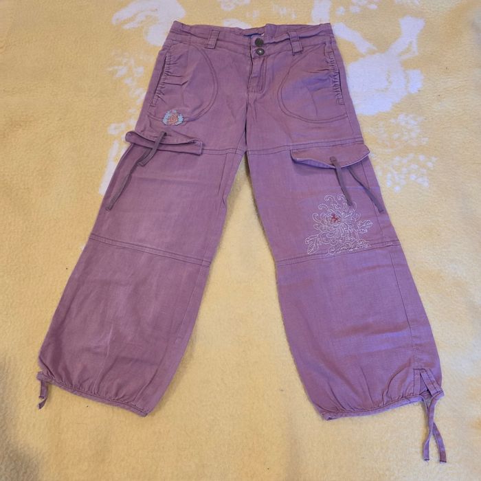 Lot pantalons été fille 6ans - photo numéro 3