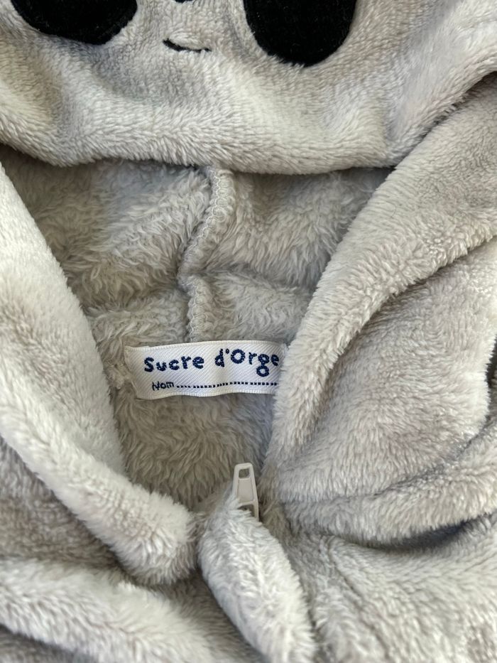 Combi-pyjama ours hiver bébé fille - photo numéro 2