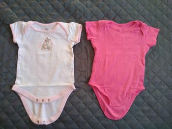 2 Bodies taille 9 mois