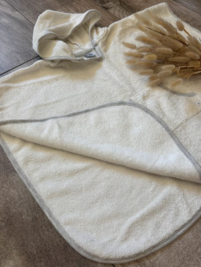 Sortie de bain petit Bateau blanc capuche - photo numéro 6